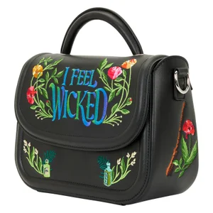 Loungefly Wicked: Part Two Floral Crossbody Bag