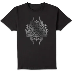 The Legend of Zelda Silver Deco Unisex T-Shirt - Black