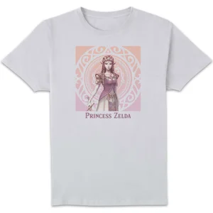 The Legend of Zelda Zelda Square Art Unisex T-Shirt - White