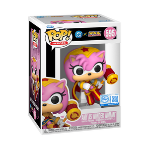 Justice League Sonic - Amy Rose Wonder Woman Funko Pop Vinyl