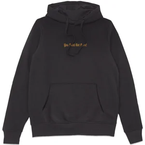 Lord Of The Rings You Shall Not Pass Hoodie - Black