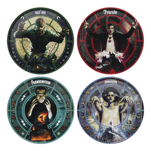Universal Monsters Set of Four Printed Coasters