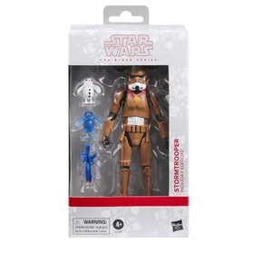 Star Wars The Black Series Stormtrooper (Holiday Edition), Star Wars Collectible Action Figure (6”)