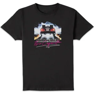Back To The Future Powered Unisex T-Shirt - Black
