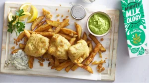 MIGHTY Vegan Fish and Chips