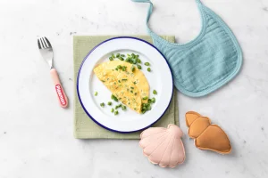 Omelette con Formaggio e Prosciutto