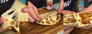 Sweet Chili kuřecí quesdailla z horkovzdušné fritézy