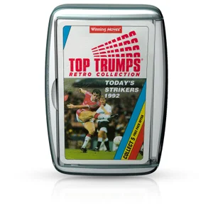 Top Trumps Card Game - Today's Strikers Retro Edition