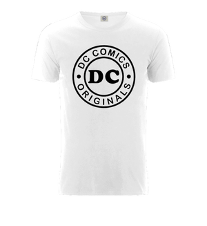 DC Comics Originals Logo White T-Shirt