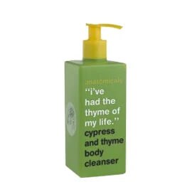 Anatomicals Cypress and thyme body cleanser