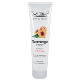 Evoluderm Gommage Visage Extrait de Pêche
