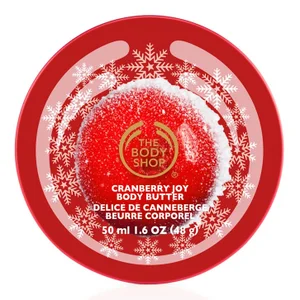 The Body Shop Frosted Cranberry Mini Body Butter