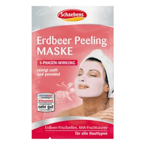 Schaebens Erdbeer Peeling MASKE