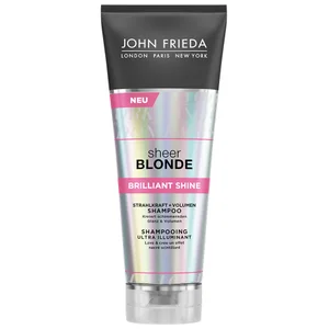 John Frieda Sheer Blonde Brilliant Shine Strahlkraft + Volumen Shampoo