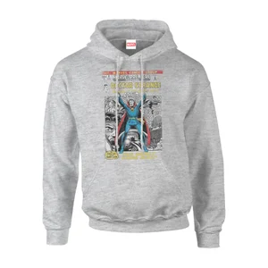 Marvel Doctor Strange Premiere Comic Cover Men's Grey Pullover Hoodie