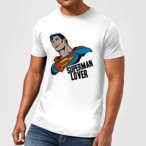 DC Comics Superman Lover T-shirt - Wit