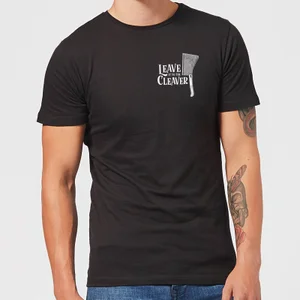 Leave It To The Cleaver T-shirt - Zwart