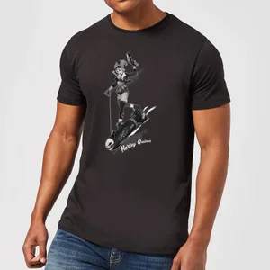 DC Comics Batman Harley Quinn Gotham T-Shirt in Black