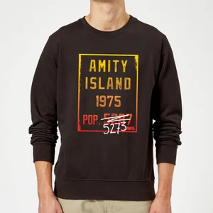Jaws Amity Population Sweatshirt - Black