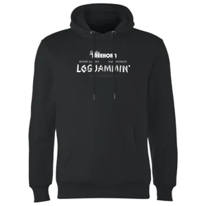 The Big Lebowski Logjammin Kapuzenpullover - Schwarz