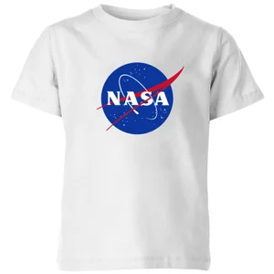 NASA Logo Insignia Kinder T-shirt - Wit