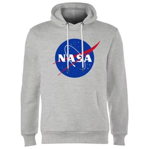 NASA Logo Insignia Hoodie - Grau