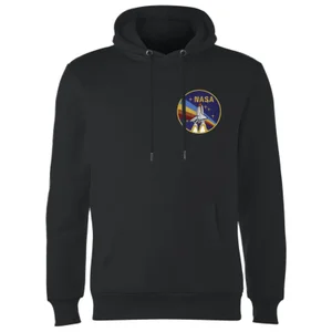 NASA Vintage Rainbow Shuttle Hoodie - Zwart