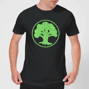 Magic The Gathering Mana Green T-Shirt - Black