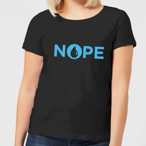 Magic The Gathering Nope Dames T-shirt - Zwart