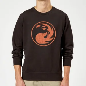 Magic The Gathering Mana Red Sweatshirt - Black