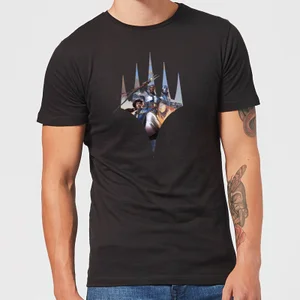 Magic The Gathering Key Art With Logo T-Shirt - Black