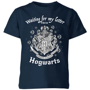 Harry Potter Waiting For My Letter Kinder T-shirt - Navy