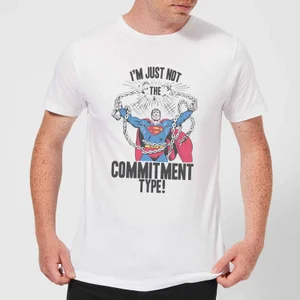 DC Originals Superman Commitment Type T-shirt - Wit