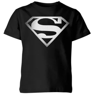 DC Originals Superman Spot Logo Kids' T-Shirt - Black