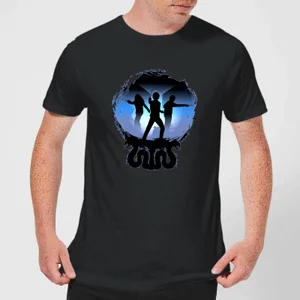 Harry Potter Silhouette Attack Men's T-Shirt - Black