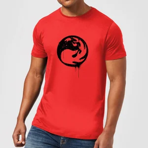 Magic The Gathering Red Mana Splatter Men's T-Shirt - Red