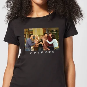 Friends Cast Shot Damen T-Shirt - Schwarz