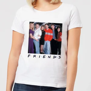 Friends Cast Pose Women's T-Shirt - White