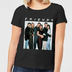 Friends Group Shot Damen T-Shirt - Schwarz