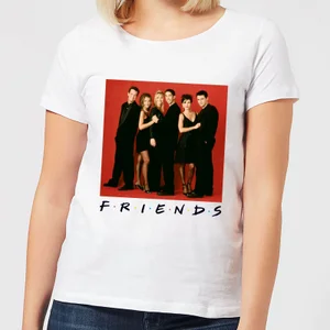 Friends Character Pose Damen T-Shirt - Weiß