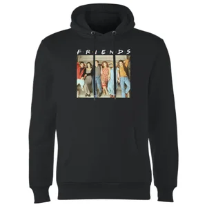 Friends Retro Character Shot Hoodie - Schwarz