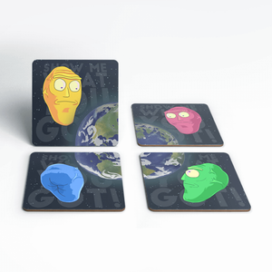 Rick and Morty Show Me What You Got Onderzetters