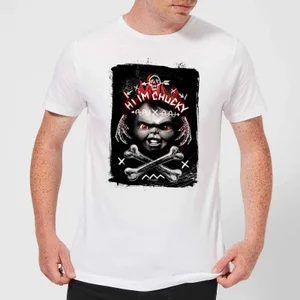 Chucky Hi I'm Chucky Herren T-Shirt - Weiß