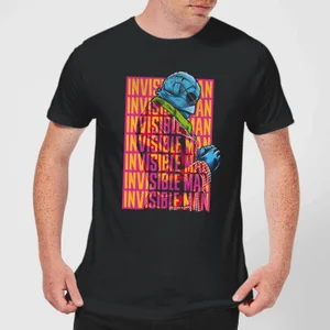 Universal Monsters Invisible Man Retro Men's T-Shirt - Black