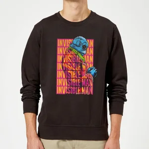 Universal Monsters Invisible Man Retro Pullover - Schwarz
