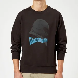Universal Monsters The Invisible Man Grauscale Pullover - Schwarz