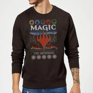 Magic: The Gathering Colours Of Magic kersttrui - Zwart
