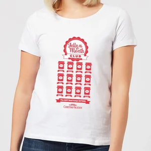 National Lampoon Jelly Of The Month Club Women's Christmas T-Shirt - White