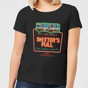 National Lampoon No Vacancy Damen Christmas T-Shirt - Schwarz