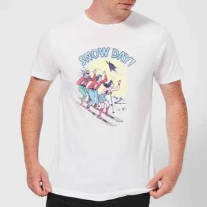 DC Snow Day! Men's Christmas T-Shirt - White